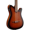 Ibanez FRH10N Sitka Spruce-Sapele Nylon Acoustic-Electric Guitar Brown Sunburst Flat