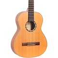 Ortega Family Series R122L-3/4 3/4 Size Left-Handed Classical Guitar Satin Natural 0.75