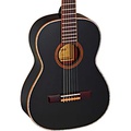 Ortega Family Series R221BK-7/8 7/8 Size Classical Guitar Gloss Black 0.875