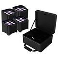 CHAUVET DJ Chauvet Freedom Par H9 IP X4 Wireless Outdoor-Rated Battery-Powered Uplight Set With Carry Bag