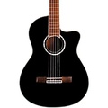 Cordoba Fusion 5 Acoustic-Electric Classical Guitar Jet Black