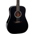 Takamine G Series Dreadnought Solid Top Acoustic Guitar Gloss Black