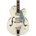 Gretsch Guitars G5420T-140 Limited-Edition Electromatic Classic Single-Cut With Bigsby 140th Anniversary Electric Guitar Two-Tone Pearl Platinum/Stone Platinum