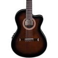 Ibanez GA35 Thinline Acoustic-Electric Classical Guitar Dark Violin Burst