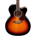 Takamine GJ72CE G Series Jumbo Cutaway Acoustic-Electric Guitar Natural Flame Maple