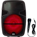 Gemini GSX-L515BTB 1,000W 15 Powered Speaker With Bluetooth, Rechargeable Battery and Microphone
