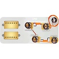 920d Custom Gold Roughneck Humbuckers & LP-JP Wiring Harness Combo Kit Gold