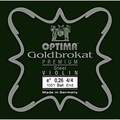 Optima Goldbrokat Premium Series Steel Violin E String 4/4 Size, Light Steel, 26 guage ball end