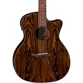 Luna Guitars Gypsy Exotic Caidie Grand Concert Acoustic-Electric Guitar Gloss Natural