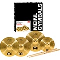 MEINL HCS Cymbal Pack With Free Splash, Sticks and Lessons