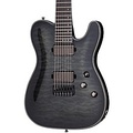 Schecter Guitar Research Hellraiser Hybrid PT-7 Electric Guitar Transparent Black Burst