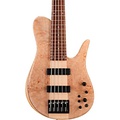 Fodera Imperial 5 Select Burl top 5-String Bass Clear Satin Finish