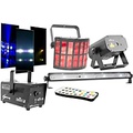 CHAUVET DJ JAM Pack Gold Projection Lighting Effect with Fog Machine and UV Wash/Strobe