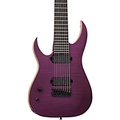 Schecter Guitar Research John Browne Tao-8 Left-Handed Electric Guitar Satin Trans Purple