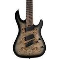 Cort KX Series 7 String Multi-Scale Electric Guitar Star Dust Black