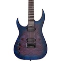 Schecter Guitar Research Keith Merrow KM-6 MK-III Artist Left-Handed Electric Guitar Blue Crimson
