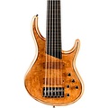 MTD Kingston Z6 6-String Fretless Ebony Fingerboard Electric Bass Guitar Natural