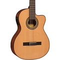 Lucero LC150SCE Nylon-String Classical Acoustic-Electric Guitar Natural