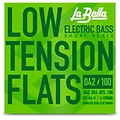 LaBella LTF-4A-S Low Tension Flexible Flats 4-String Set - Short-Scale