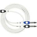 KIRLIN LightGear Y-Cable, 3.5mm TRS Jack (Female) - 2x1/4 Mono Plug (Tip/Ring) 6 ft.