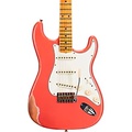 Fender Custom Shop Limited-Edition 62 Stratocaster Relic Electric Guitar Aged Tahitian Coral