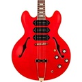 Gibson Custom M2M 1964 ES-335 Figured P-90 VOS Semi-Hollow Electric Guitar Transparent Cherry