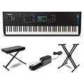 Yamaha MODX8+ Synthesizer With Stand, Bench and Sustain Pedal