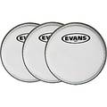 Evans MX White Tenor Drumhead 6 Shot 3-Pack