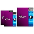 Elixir Medium Polyweb Acoustic Guitar Strings (.013-.056) 3 Pack