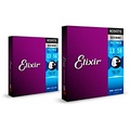 Elixir Medium Polyweb Acoustic Guitar Strings 2-Pack