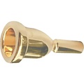Bach Mega Tone Large Shank Trombone Mouthpiece in Gold 5Gs