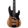 Schecter Guitar Research Model T Exotic Ziricote 5 Electric Bass Natural Satin