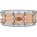Pearl Music City Custom Solid Shell Snare Ash in Hand-Rubbed Natural Finish 14 x 5 in.