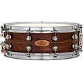 Pearl Music City Custom Solid Shell Snare Walnut with Boxwood-Rose Inlay 14 x 5 in.