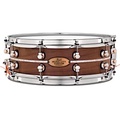Pearl Music City Custom Solid Shell Snare Walnut with Nicotine Marine Inlay 14 x 5 in.