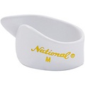 DAddario National Thumb Pick, Medium White Celluloid 4-Pack