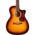 Guild OM-140CE Westerly Collection Orchestra Acoustic-Electric Guitar Antique Burst