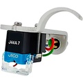 JICO OMNIA J44A 7 DJ IMPROVED SD Cartridge Mounted on Silver Jico Headshell