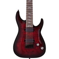 Schecter Guitar Research Omen Elite 7-String Electric Guitar Black Cherry Burst