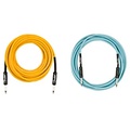 Fender Original Series Straight to Straight Limited-Edition Instrument Cable - Butterscotch Blonde and Sonic Blue 2-Pack 18.6 ft.