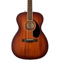 Fender Paramount PO-220E Orchestra Acoustic-Electric Guitar 3-Color Vintage Sunburst