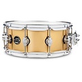 DW Performance Series 1 mm Polished Brass Snare Drum 14 x 5.5 in.