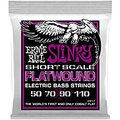 Ernie Ball Power Slinky Flatwound Short Scale Electric Bass Strings (50 - 110)
