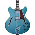 DAngelico Premier DC Semi-Hollow Electric Guitar With Stairstep Tailpiece Ocean Turquoise