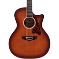 DAngelico Premier Gramercy Acoustic-Electric Guitar Caramel Burst