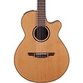 Takamine Pro Series 3 Folk Nylon Cutaway Acoustic-Electric Guitar Natural