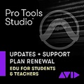 Avid Pro Tools Studio 1-Year Software Updates and Support, Renewal of Student/Teacher Perpetual Licenses, One-Time Payment