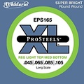 DAddario ProSteels EPS165 Light Top/Medium Bottom Long Scale Bass Strings