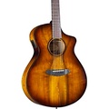 Breedlove Pursuit Exotic S CE Myrtlewood Concert Acoustic-Electric Guitar Bourbon Burst