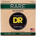 DR Strings RPML-11 Custom Light RARE Phosphor Bronze Acoustic Strings